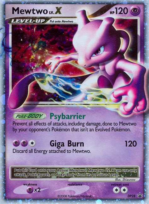 mewtwo lv x promo|Mewtwo Lv x.